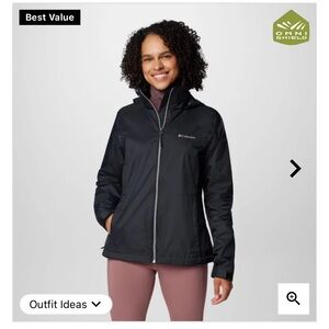 Columbia women’s rain jacket